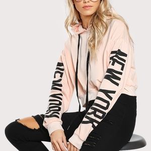 Crop New York Hoodie